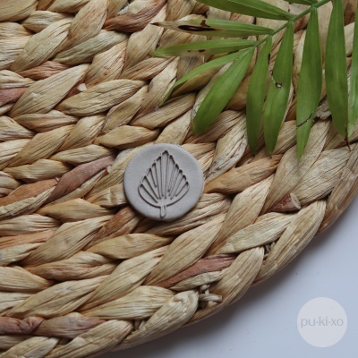 Mini Carimbo - Folha de palmeira