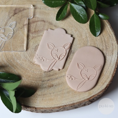 Carimbo de bolachas - Veado