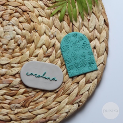 STOCK-OFF - Carimbo de bolachas personalizado - Nome CAROLINA (INFANTIL)