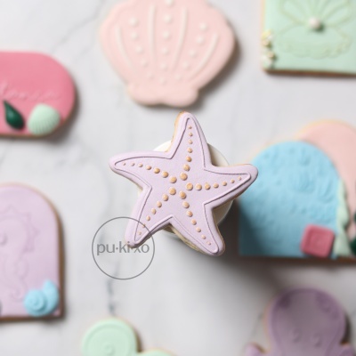 Carimbo + cortador - Estrela do mar