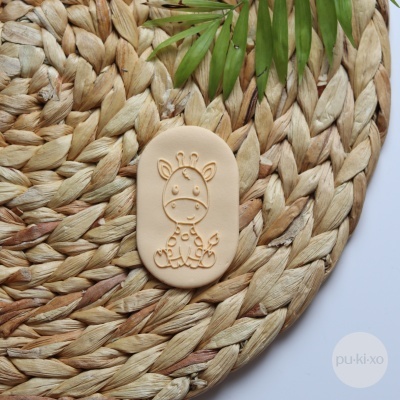 Carimbo de bolachas - Girafa