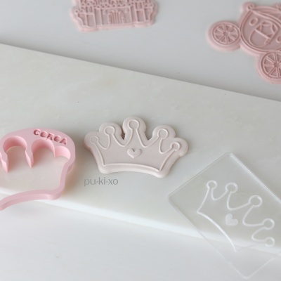 Carimbo + cortador Coroa