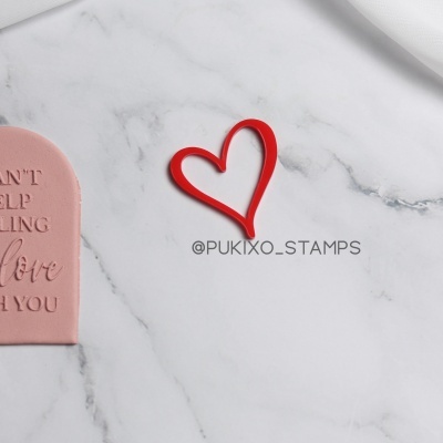 Decorações para Cakesicles e Cupcakes - Coração (pack de 6 ou 12)