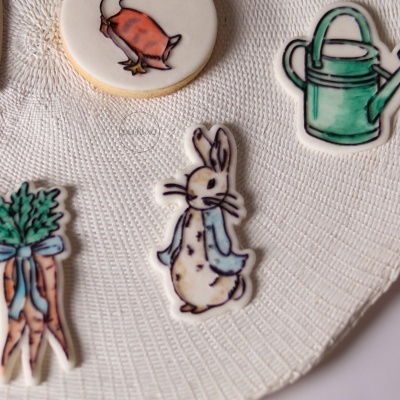 Carimbo + cortador - Peter Rabbit (lado)