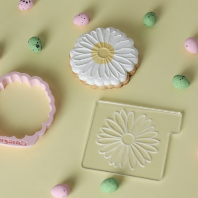 Carimbo + cortador Margarida