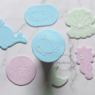 Carimbo de bolachas - Baleia
