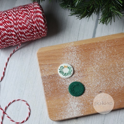 Mini Carimbo - Grinalda de Natal