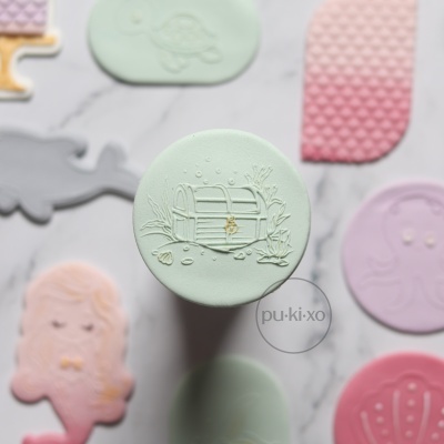 Carimbo de bolachas - Baú do tesouro