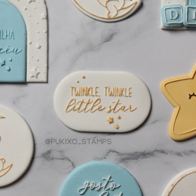 Carimbo de bolachas - Twinkle, twinkle