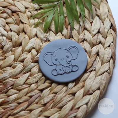 Carimbo de bolachas - Elefante