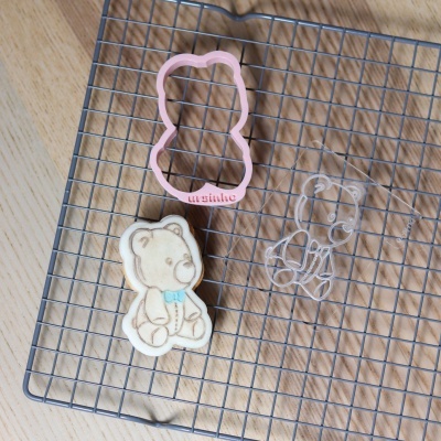 Carimbo + cortador Ursinho de peluche