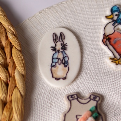 Carimbo de bolachas - Peter Rabbit (frente)