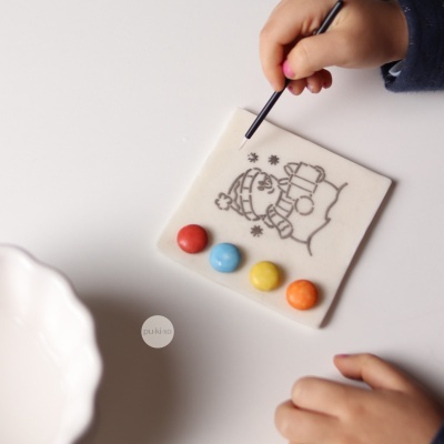 Stencil Boneco de neve - PYO