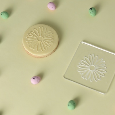 Carimbo de bolachas - Margarida