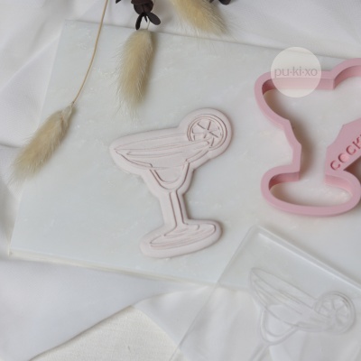 Carimbo + cortador Cocktail - Margarita