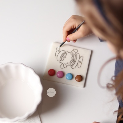 Stencil Pai Natal - PYO