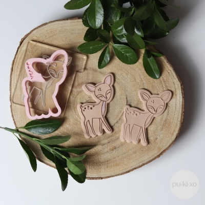 Carimbo + cortador Veado