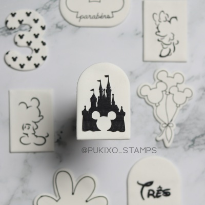 Carimbo de bolachas - Castelo do Mickey