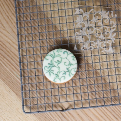 Carimbo de padrão - Arabescos