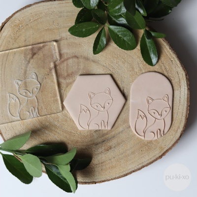 Carimbo de bolachas - Raposa