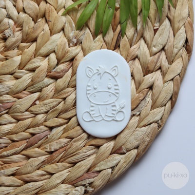 Carimbo de bolachas - Zebra