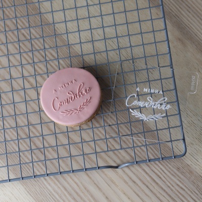 Carimbo de bolachas - A minha comunhão