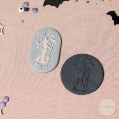 Carimbo de bolachas - Dia das Bruxas