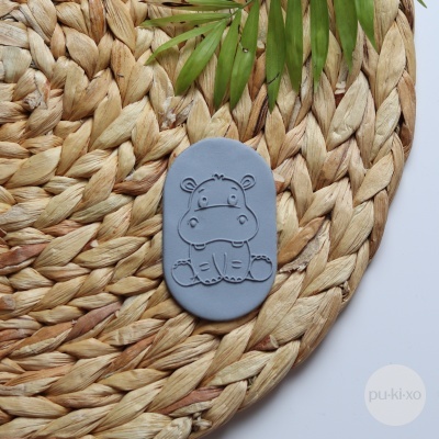 Carimbo de bolachas - Hipopótamo