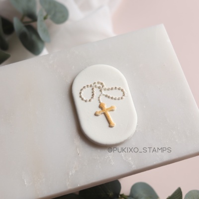 Carimbo de bolachas - Terço grande