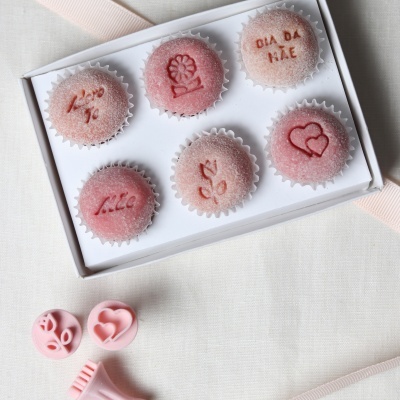 Carimbos para brigadeiros - Dia da Mãe