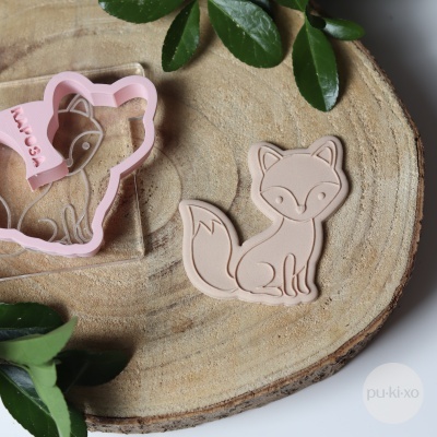 Carimbo + cortador Raposa