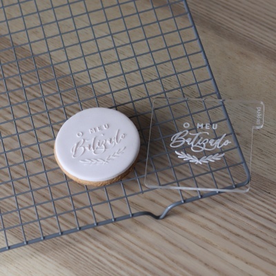 Carimbo de bolachas - O meu Batizado