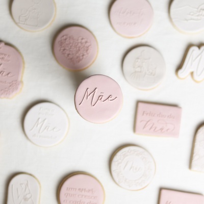 Carimbo de bolachas - Mãe