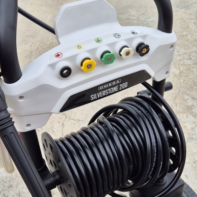 Lavadora Alta Pressão OMEGA 4 T c/ Enrolador+20mt Mangueira