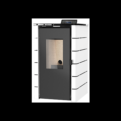 Salamandra Pellets SOLZAIMA 6.2KW Branca