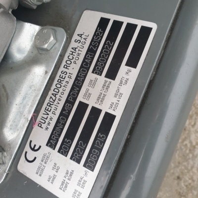 Grupo Pulverização 4T AR202 Completo