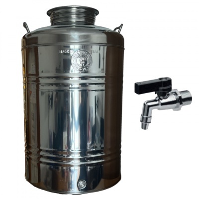 Bilha Inox P/Azeite 100 Litros