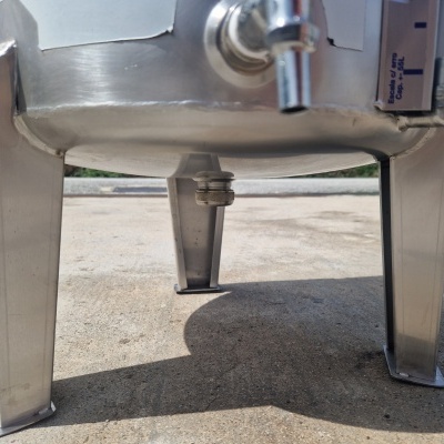 Cuba Inox Vinho 50 Litros Porta Cima