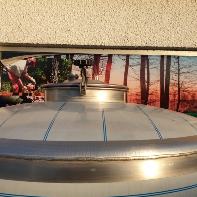 Cuba Inox Vinho 1500 Litros 2 Portas