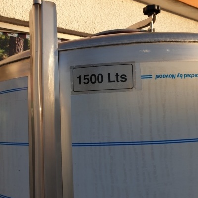 Cuba Inox Vinho 1500 Litros 2 Portas