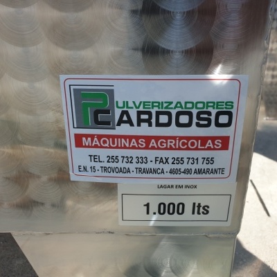 Lagar Inox Vinho 1000 Litros MTS