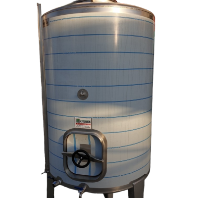 Cuba Inox Vinho 1500 Litros 2 Portas