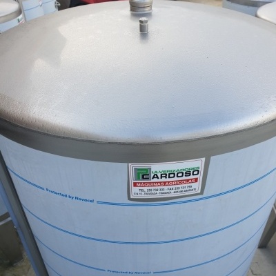 Cuba Inox Vinho 1000 Litros Porta Lateral