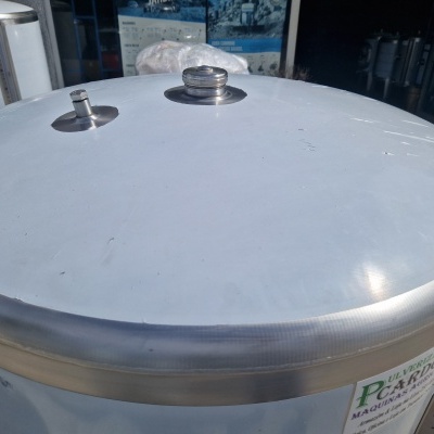 Cuba Inox Vinho 550 Litros Porta Lateral