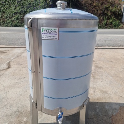 Cuba Inox Vinho 100 Litros S/Porta