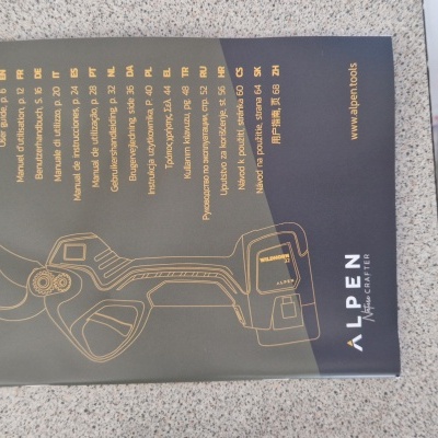 Tesoura ALPEN/FELCO 32 C/3 Baterias