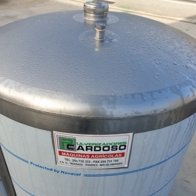 Cuba Inox Vinho 350 Litros Porta Lateral