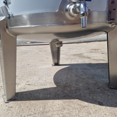 Cuba Inox Vinho 150 Litros Porta Cima