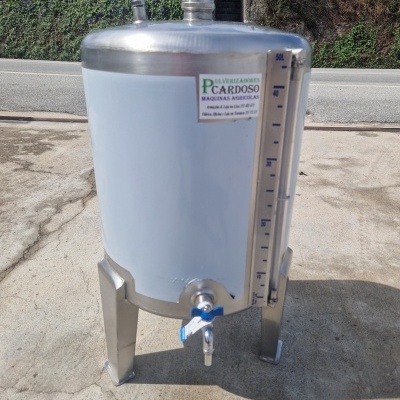 Cuba Inox Vinho 50 Litros S/Porta