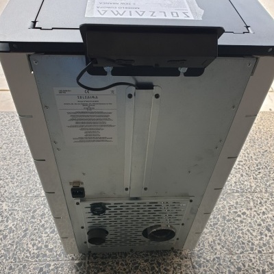 Salamandra Pellets SOLZAIMA 6.2KW Branca